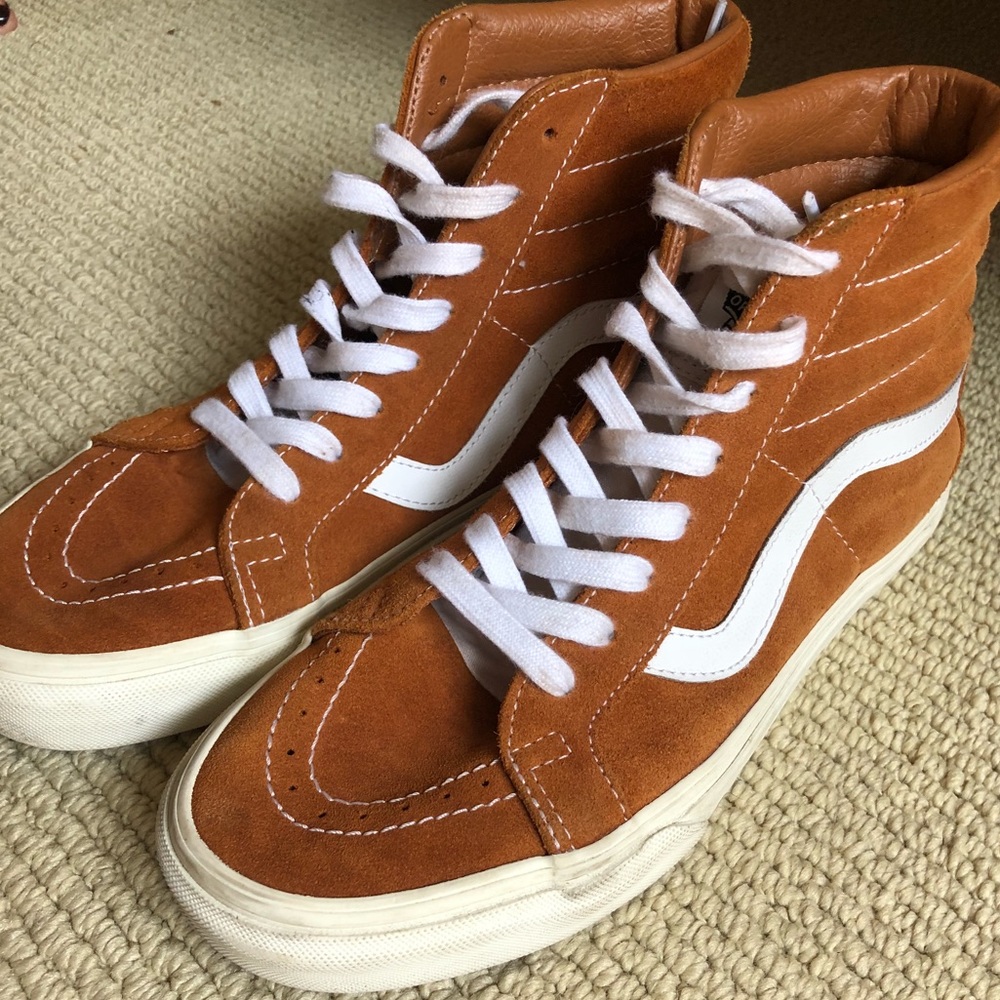 VANS classic high tops - Burnt Orange